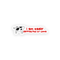 Easily Distracted Sticker